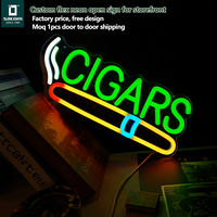 Enseigne LED personnalisée en néon pour cigarette, décoration murale pour boutique de tabac