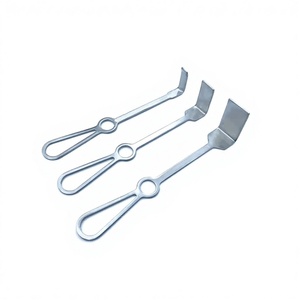 Ensemble de 3 instruments chirurgicaux orthopédiques en acier inoxydable de haute qualité, écologiques, à crochet plat rétractable, marque personnalisée, CE ISO - Product Image 1