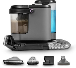 Aspirateur électrique portable eau et poussière avec fonction <span class=keywords><strong>vapeur</strong></span>, capacité 1600 ml, pour usage domestique sur sièges de voiture, rideaux et tissus d'<span class=keywords><strong>ameublement</strong></span> - Product Image 1