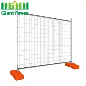 Australia Outdoor Building Removable Temp Fence Panels Trellis Building Zaun Event Cloture Construction Site Temporary Fencing