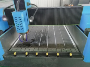 Machine de gravure 3D CNC 1300*2500mm pour pierre, moulage de <span class=keywords><strong>marbre</strong></span> 4040, découpe de granit, gravure et polissage de pierre, fabriquée en Chine - Product Image 4