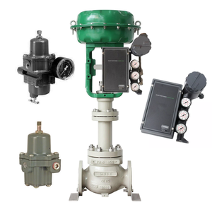 Válvula de Estrangulación Electro-Neumática 3620J con Regulador y Solenoide, Válvula de Estrangulación Precisa Fisher 3620J Electro-Neumática - Product Image 1