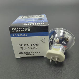 Lampe dentaire originale PHI-LIPS, <span class=keywords><strong>pieds</strong></span> <span class=keywords><strong>plats</strong></span>, 13865, 12V75W, machine de photopolymérisation à lumière bleue, ampoule fusionnée 409768, 13165, 14V 35W GZ4 - Product Image 4