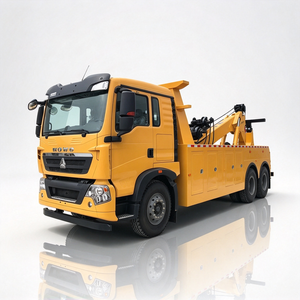 Grúa de Remolque de Servicio Pesado HOWO 6X4 de 20t para Rescate en Carretera - Product Image 3