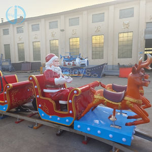 <span class=keywords><strong>Tren</strong></span> Eléctrico de <span class=keywords><strong>Navidad</strong></span> con Papá Noel para Parque de Atracciones, Interior y Exterior, para Niños - Product Image 4