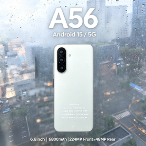 สมาร์ทโฟน A56 5G จากโรงงานโดยตรง หน่วยความจำขนาดใหญ่ 16GB+1TB ซีพียู Deca-Core ระบบ Android 15 แบตเตอรี่ใช้งานได้ยาวนาน - Product Image 1