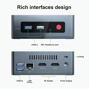 Beelink GK35 Intel <span class=keywords><strong>J3455</strong></span> 8G 256G มินิพีซี 64 บิต ระบบปฏิบัติการ Wins10 Ubuntu คอมพิวเตอร์แบบพกพา คอมพิวเตอร์ตั้งโต๊ะ คอมพิวเตอร์อุตสาหกรรม สำหรับงานสำนักงาน เล่นเกม แท็บเล็ต - Product Image 3