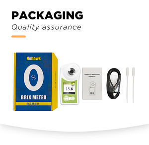 Réfractomètre numérique Testeur BRIX numérique Compteur de sucre Testeur d'indice de réfraction portable pour les jus de fruits des vergers de boissons - Product Image 4