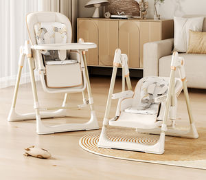 Luxury Adjustable Baby High Chair 2 in 1 with <strong>Rocker</strong> for <strong>Toddlers</strong> Elegant Foldable Design Safe Use Premium Feeding Seat - Product Image 2