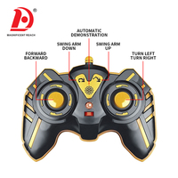 2,4GHz Ferngesteuerter Bagger Spielzeug 6-Kanal RC Baufahrzeug Wiederaufladbarer Bagger-LKW mit USB-Ladefunktion