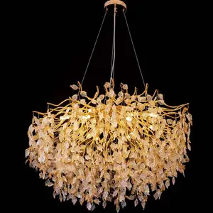 Lustre moderno moda arte cristal decorativo pingente pendurado luz