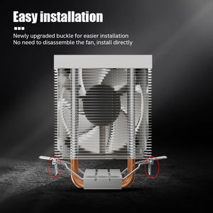 Jungle Leopard K200 – boîtier de refroidissement CPU, ventilateur de refroidissement, dissipateur thermique, connecteur 4 broches, Compatible PC, prise LGA1150/1156/1155/775/1366 - Product Image 5
