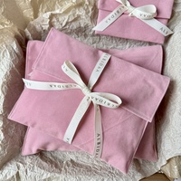 Sacs pliables en velours personnalisés de l'usine de Shenzhen pour emballage cadeau, foulards, robes de soirée, bijoux, pochette anti-poussière