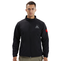 Veste de safari d'extérieur personnalisée pour entreprise - Hiver, imperméable, grande taille, fermeture éclair, avec logo personnalisé
