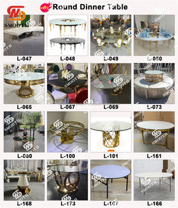 Mesa Rectangular de Acero Inoxidable para Bodas, Mesa Dorada y Plateada para Eventos y Decoración - Product Image 6