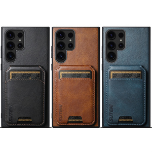 Envío gratuito de lujo de negocios Pu Flip <span class=keywords><strong>Funda</strong></span> de teléfono de cuero con ranura <span class=keywords><strong>para</strong></span> tarjeta titular <span class=keywords><strong>para</strong></span> <span class=keywords><strong>Samsung</strong></span> S25 S24 S23 <span class=keywords><strong>S22</strong></span> Plus <span class=keywords><strong>ultra</strong></span> - Product Image 5