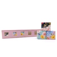 30g * 6 ensemble de vapeur de douche Bloom parfumé luxe soins de la peau bain de douche effervescents hydratant ensemble de bombes de bain avec service OEM