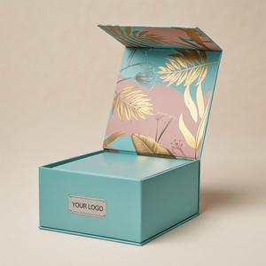 Cajas de Ropa de Papel Rígido Magnéticas con Logotipo Personalizado Rosa Vacías, Caja Plegable de Embalaje de Regalo Magnética Reciclable - Product Image 1
