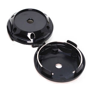 Capuchon central de roue de voiture vierge de 68mm personnalisé avec autocollants de 45mm Finition chromée Accessoires extérieurs-Enjoliveurs Emblème de voiture Badge Jantes Couverture - Product Image 3