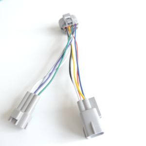 สายเคเบิลโพลาไรซ์เสียงสำหรับรถ<span class=keywords><strong>2</strong></span>/<span class=keywords><strong>3</strong></span>/4/5/6/7/8พินถอดออกอย่างรวดเร็วสายเคเบิลขั้วต่อแบบกระสุน - Product Image 2