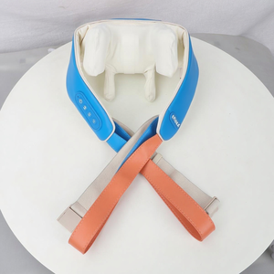 Verbessertes kabelloses Nackenmassagegerät <span class=keywords><strong>2</strong></span>-<span class=keywords><strong>in</strong></span>-<span class=keywords><strong>1</strong></span> mit Wärme- und Massagefunktion sowie langer Akkulaufzeit. Thermomassagegerät für Nacken und Schultern. - Product Image 1