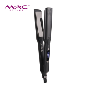 Lisseur à Cheveux Professionnel Vibrant à la Kératine, Plaques en Titane Électriques, Chauffage MCH, Température Réglable 480°F, 1,7 Pouce, Ionique - Product Image 1