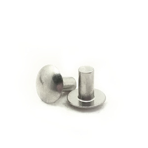 Remache NOMOSION de 2.5x5mm de acero niquelado para unión de metales - Product Image 3