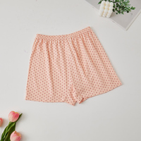 Culottes Boxer Femme Taille Élastique Imprimé Pois Multicolore Doux Extensible