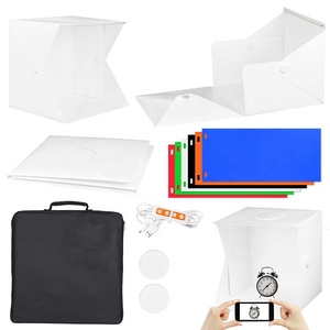 2 LED Strips 40CM 16 Inch Portable Photography <strong>Photo</strong> Studio Softbox Adjustable Brightness <strong>Light</strong> <strong>Box</strong> - Product Image 3