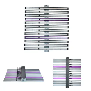 Ip65 Lm281b Dimmen Full Spectrum Lamp Dimbare Verticale Boerderij 12 Staven Opknoping Medische Plant Bloem Hoog Ppfd 1060W Led Grow Light