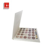 Palette d'ombres à paupières en carton imprimé écologique, Logo personnalisé, maquillage magnétique, emballage en papier