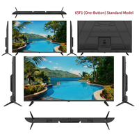 Téléviseur intelligent 4K UHD LED 85 pouces, cadre fin, HDMI, USB, WiFi, Bluetooth pour cinéma maison