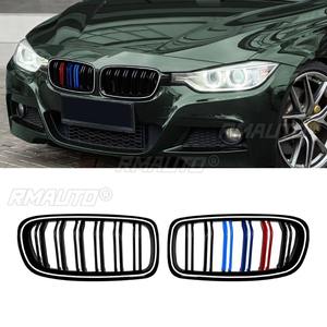 Kit carrosserie pour BMW Série 3 F30 F31 F35 2013-2019, calandre LED, calandre de course, calandre décorative pour pare-chocs avant, pièce extérieure - Product Image 2