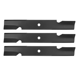 Cuchilla de Repuesto para Cortacésped de 18 Pulgadas para Plataforma de 52 Pulgadas, Reemplaza 48108 A48108 481707 482462 482878 0450300 038300000, Piezas con Orificio Central Redondo de 5/8 Pulgadas, Paquete de 3 - Product Image 4