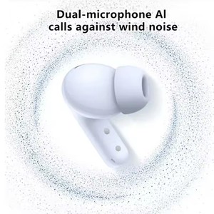 Nueva llegada versión china portátil Mini MIJIA Redmi Buds 5 46dB cancelación activa de ruido en la oreja auriculares negros - Product Image 3