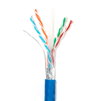 Kabel Lan Cat6 Tembaga Murni Tanpa Pelapis Cat 6 305m Kabel F/utp Sftp Kabel Cat6 Luar Ruangan