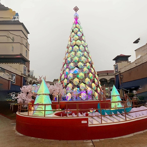 2020 vente chaude géant led artificielle boule De <span class=keywords><strong>sapin</strong></span> De Noël ornements légers extérieurs commerciaux grand arbre De Noël - Product Image 2