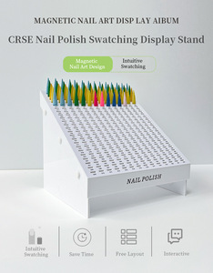 Palette de comparaison de vernis à ongles professionnelle, affichage des couleurs, carte de couleurs détachable, outils d'affichage - Product Image 2