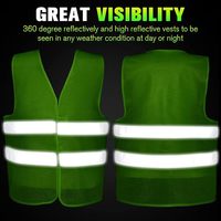 Gilet de sécurité jaune néon personnalisé, haute visibilité, réfléchissant, pour le personnel des événements professionnels, des séminaires et des conférences