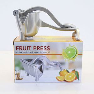 Exprimidor Manual de Frutas de Acero Inoxidable de Alta Calidad con Tapa, Utensilio de Cocina Desechable para Exprimir Jugo de Limón y Naranja - Product Image 1