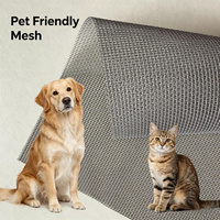 Filet de protection industriel en polyester pour fenêtre, anti-chats, robuste, adapté aux animaux domestiques