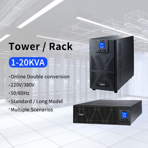 UPS de Alto Rendimiento de 10KVA 10KW para Montaje en Rack, 220V, Batería Externa de Larga Duración, Sistema de Alimentación Ininterrumpida para Computadora - Product Image 4