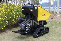 Mini-chargeuse sur chenilles ANT HIGH LIFT BY600L, benne de jardinage, propulsion sur chenilles efficace