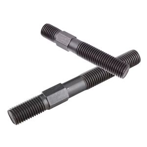 Pernos/Tornillos de Rueda de Acero Aleado con Cabeza Hexagonal, Galvanizados en Zinc, Grado 10.9, con Doble Rosca y Tuercas, Personalizados para Automóviles - Product Image 4