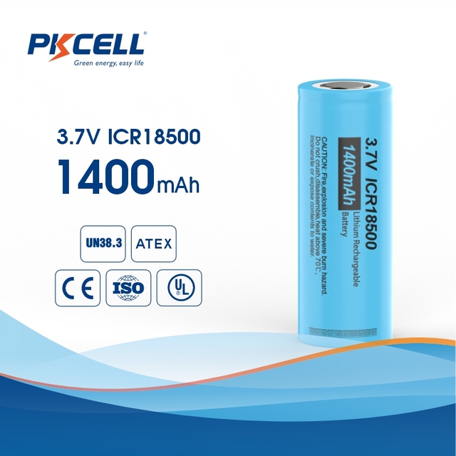 High Quality a Grade 18500 Cylindrical Cell 1500mAh LiNiMnCoO2 Battery with 500 Cycles -20~60C for Mobile Phone Bank Fansre