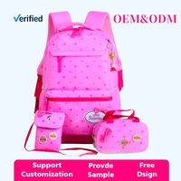 Sac d'école solaire antivol en tissu Oxford imperméable, motif dessin animé mignon, durable et élégant, directement de l'usine, pour enfants