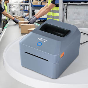 Dernière conception OEM Imprimante d'étiquettes autocollantes et de codes-barres Étiquettes thermoadhésives Imprimante d'étiquettes d'expédition de 4 pouces Imprimante de billets de voies respiratoires - Product Image 5