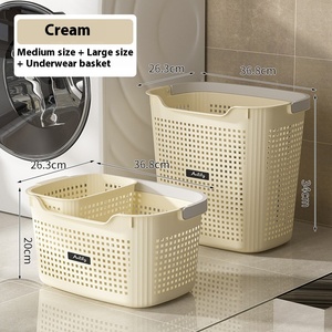 Organisateur de vêtements en polyester <span class=keywords><strong>Imo</strong></span> ajouter plus de stockage ménage salon panier de rangement moderne plante panier à linge - Product Image 5
