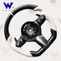 Volant en fibre de carbone personnalisé pour BMW F01 F10 F20 F21 F22 F25 F26 F30 F32 F36 M2 F87 M3 F80 M4 F82 F90 X5 F15 X6 F16