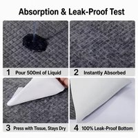 Vente en gros usine de tapis de propreté pour chiens, super absorbants, anti-fuite et à séchage rapide, pour l'apprentissage de la propreté des chiots et destinés aux éleveurs